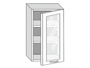 19.50.3 Шкаф настенный (h=913) на 500мм с 1-ой стекл. дверцей в Нытве - nytva.магазин96.com | фото