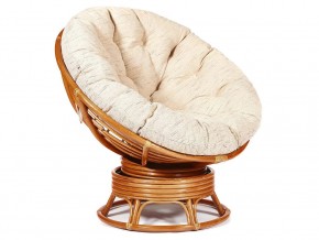 Кресло-качалка Papasan w 23/01 B с подушкой Cognac, ткань Старт в Нытве - nytva.магазин96.com | фото