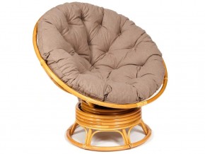 Кресло-качалка Papasan w 23/01 B с подушкой Honey, экошерсть Коричневый в Нытве - nytva.магазин96.com | фото