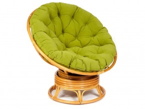 Кресло-качалка Papasan w 23/01 B с подушкой Honey, флок Олива в Нытве - nytva.магазин96.com | фото