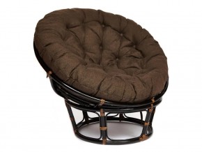 Кресло Papasan 23/01 W с подушкой Antique brown, ткань Коричневый в Нытве - nytva.магазин96.com | фото