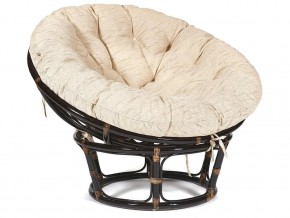 Кресло Papasan 23/01 W с подушкой Antique brown, ткань Старт в Нытве - nytva.магазин96.com | фото