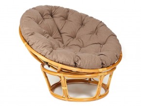 Кресло Papasan 23/01 W с подушкой Honey, экошерсть Коричневый в Нытве - nytva.магазин96.com | фото