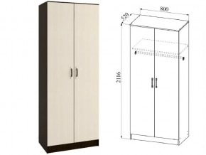 Шкаф 2 двери Ронда ШКР800.1 венге/дуб белфорт в Нытве - nytva.магазин96.com | фото